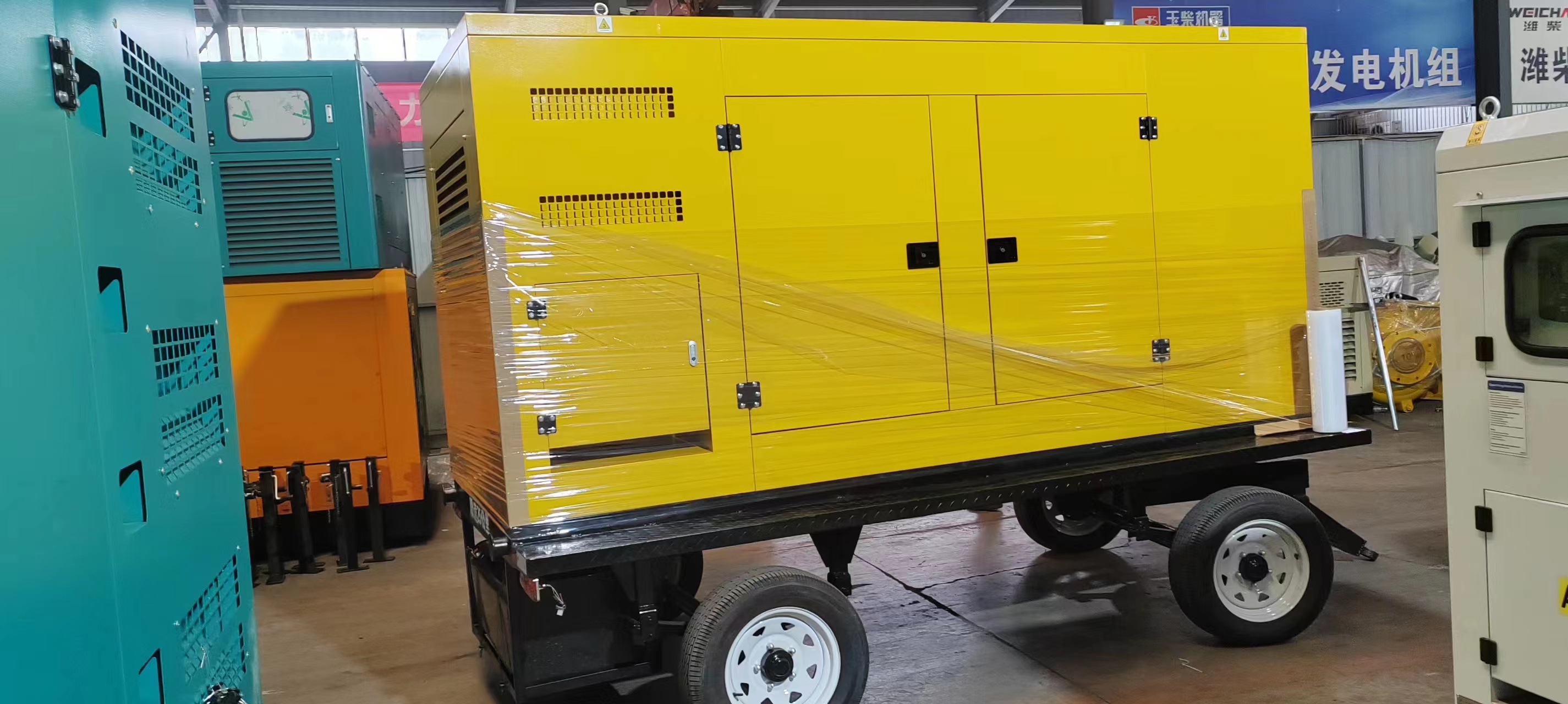 移動拖車型發(fā)電機(jī)組的應(yīng)用